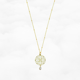 Auspicious Origin Medium Pendant Necklace Gold